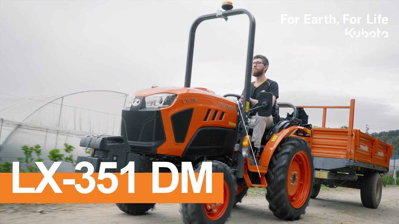 LX-351 DM - Small dimensions, great performance | #Kubota 2022