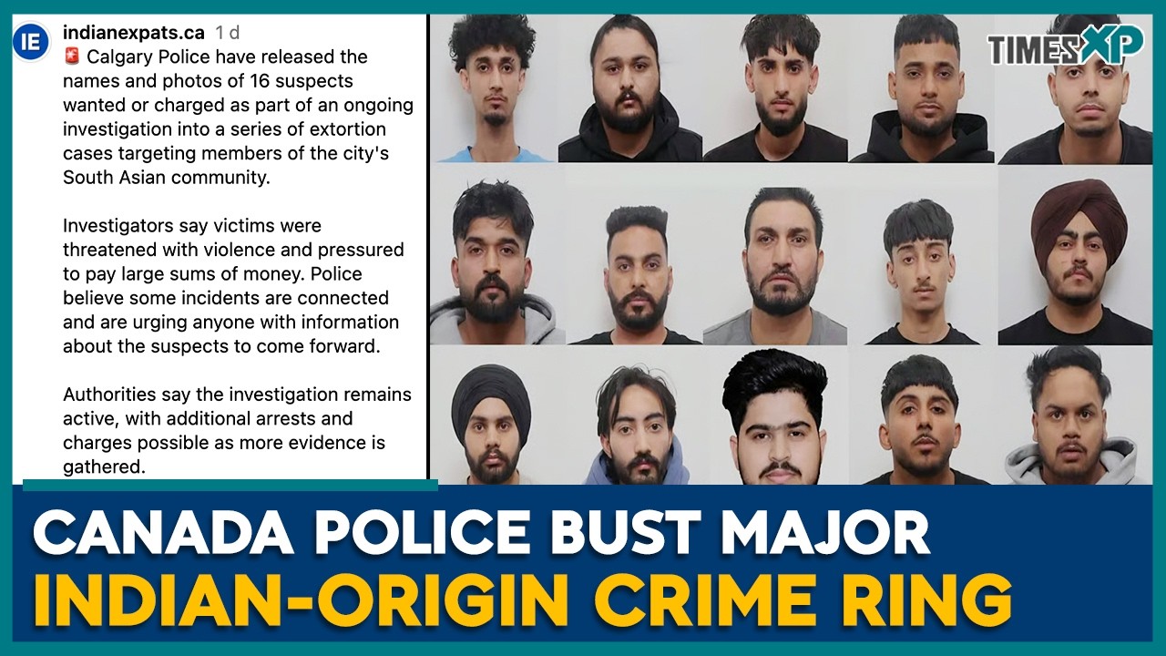 Canada Police Bust Major Indian-Origin Crime Ring | Indians Abroad
