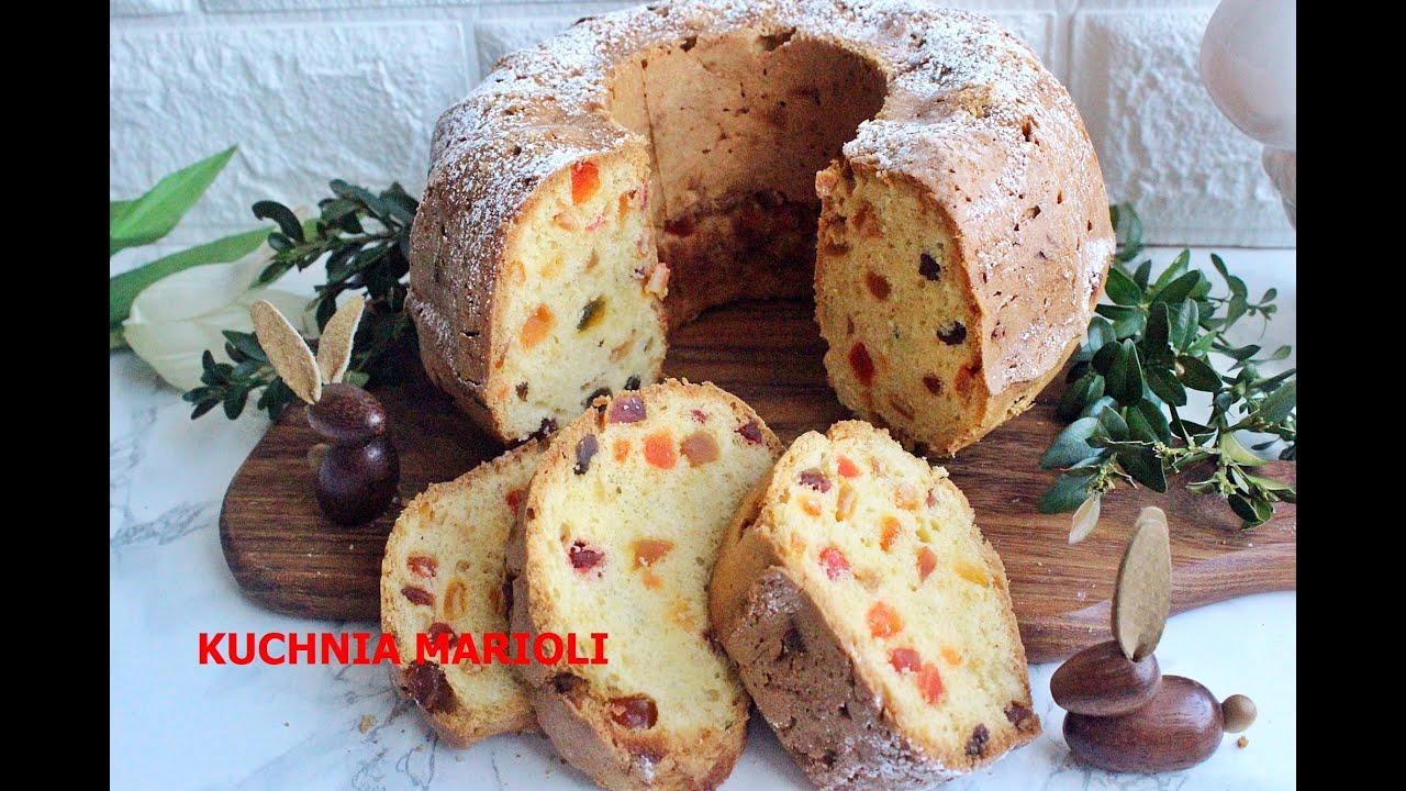 BABKA KEKSOWA WIELKANOCNA - #ciasto #wielkanoc #babka
