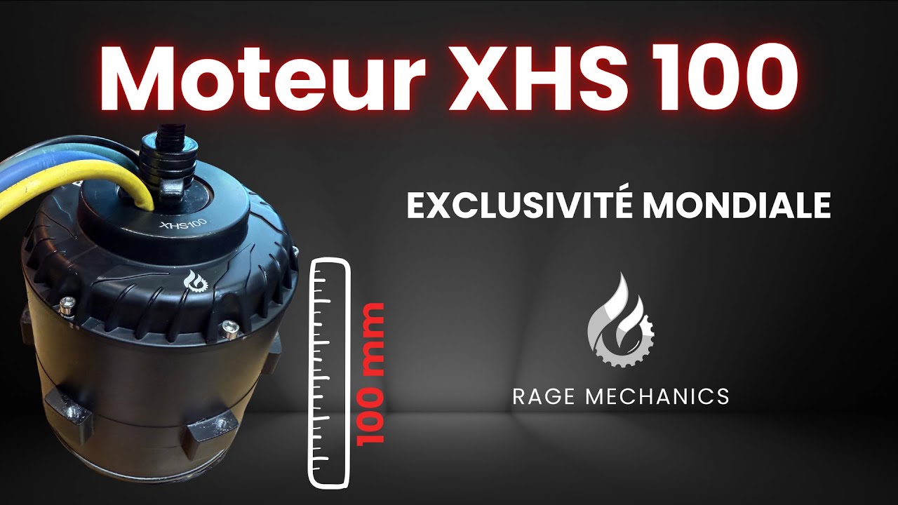 MOTEUR 100H EXCLUSIVIT&Eacute; MONDIALE RAGE MECHANICS TROTTINETTE ELECTRIQUE