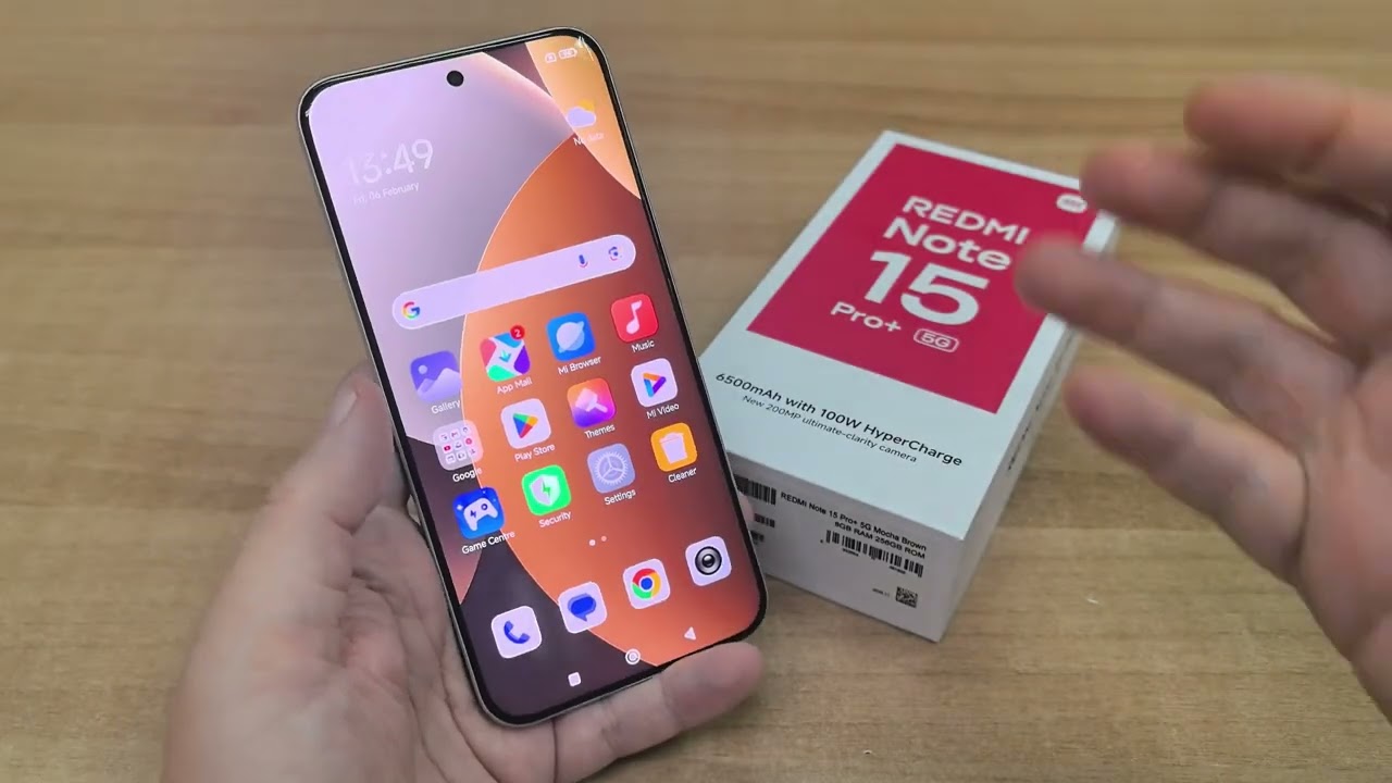 Xiaomi Redmi Note 15 Pro+ 5G Hands-On Review (Greek)
