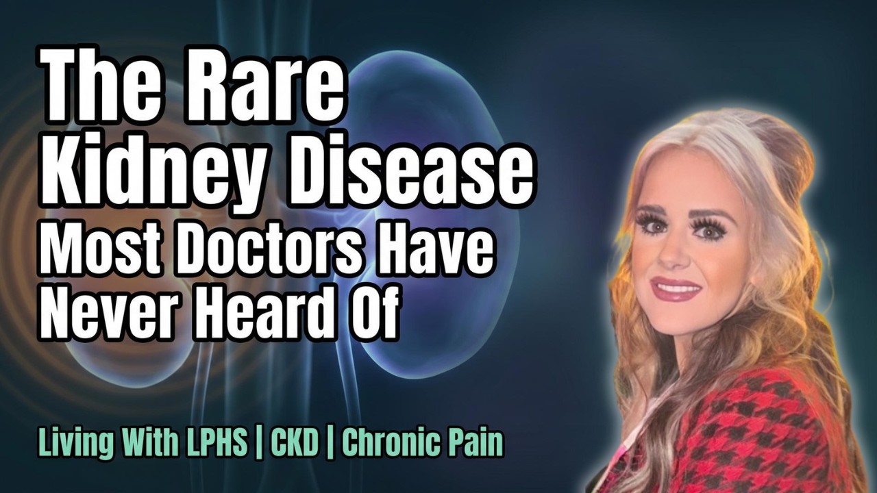 Katie's Journey With Rare Kidney Disease: #loinpainhaematuriasyndrome (#LPHS) DKW Podcast Ep 114