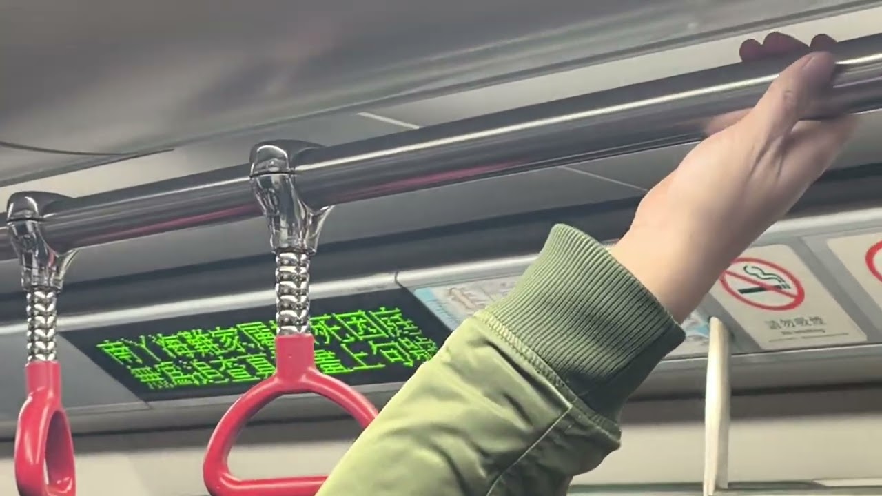 遇上另一部半一代.MTR M TRAIN A103 中環→杏花