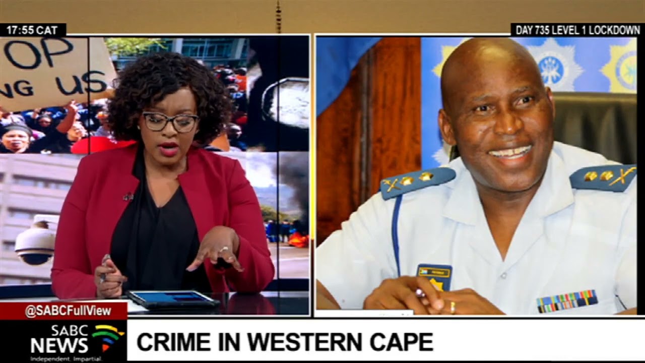 We need more resources: Western Cape Police Commissioner, LT. Gen Thembisile Patekile