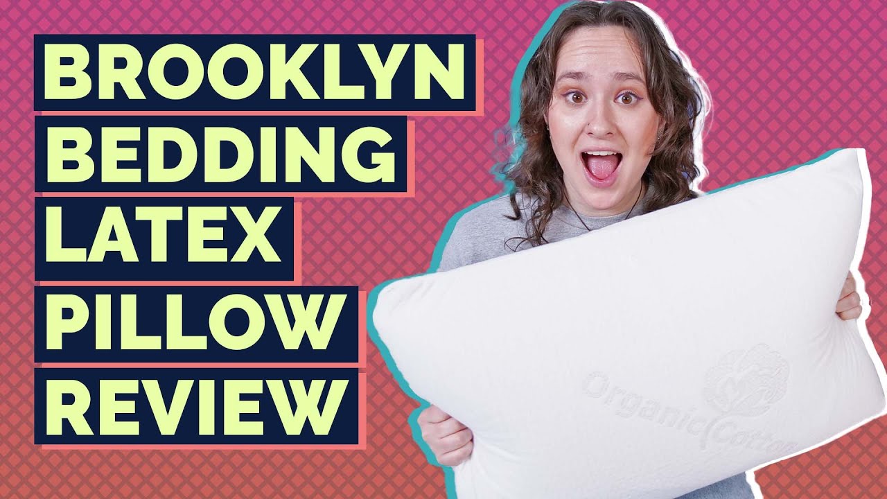 Brooklyn Bedding Talalay Latex Pillow Review - Best/Worst Qualities!
