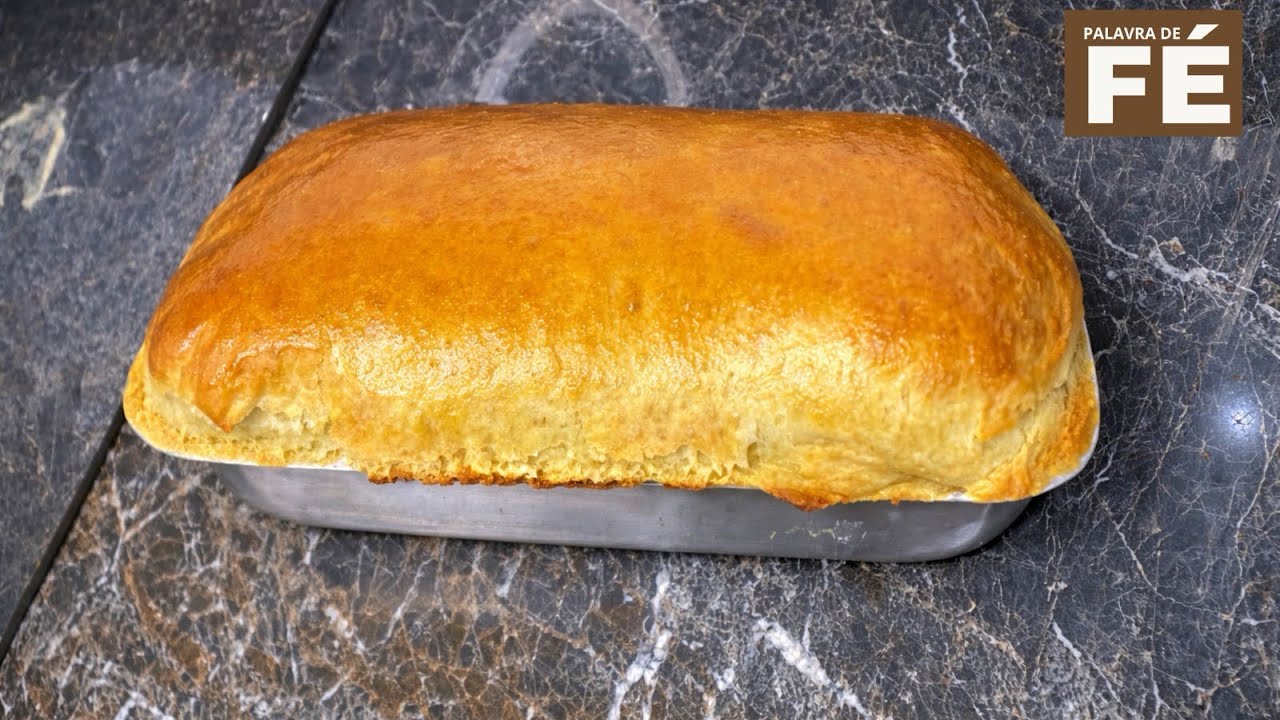 PÃO CASEIRO SUPER FOFO | FÁCIL ECONÔMICO 