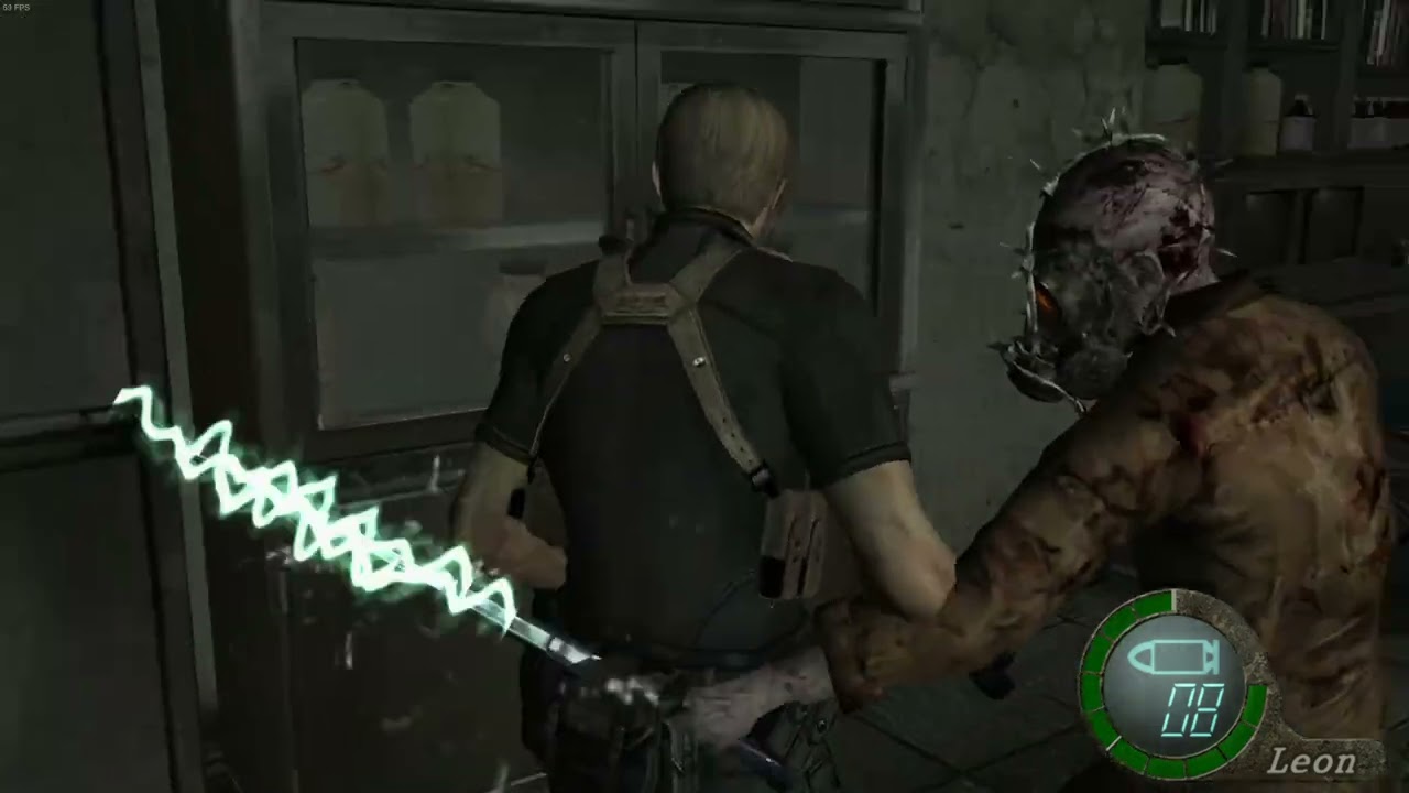 Resident Evil 4: X-Ray Room, No Damage, No Item Case, All Enemies Defeated