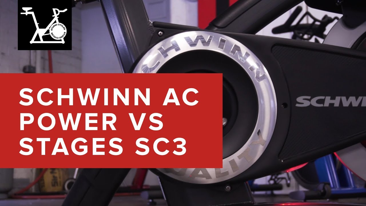What's The Best Indoor Bike For Power Training? Schwinn AC Power vs Stages SC3 with Power Meter