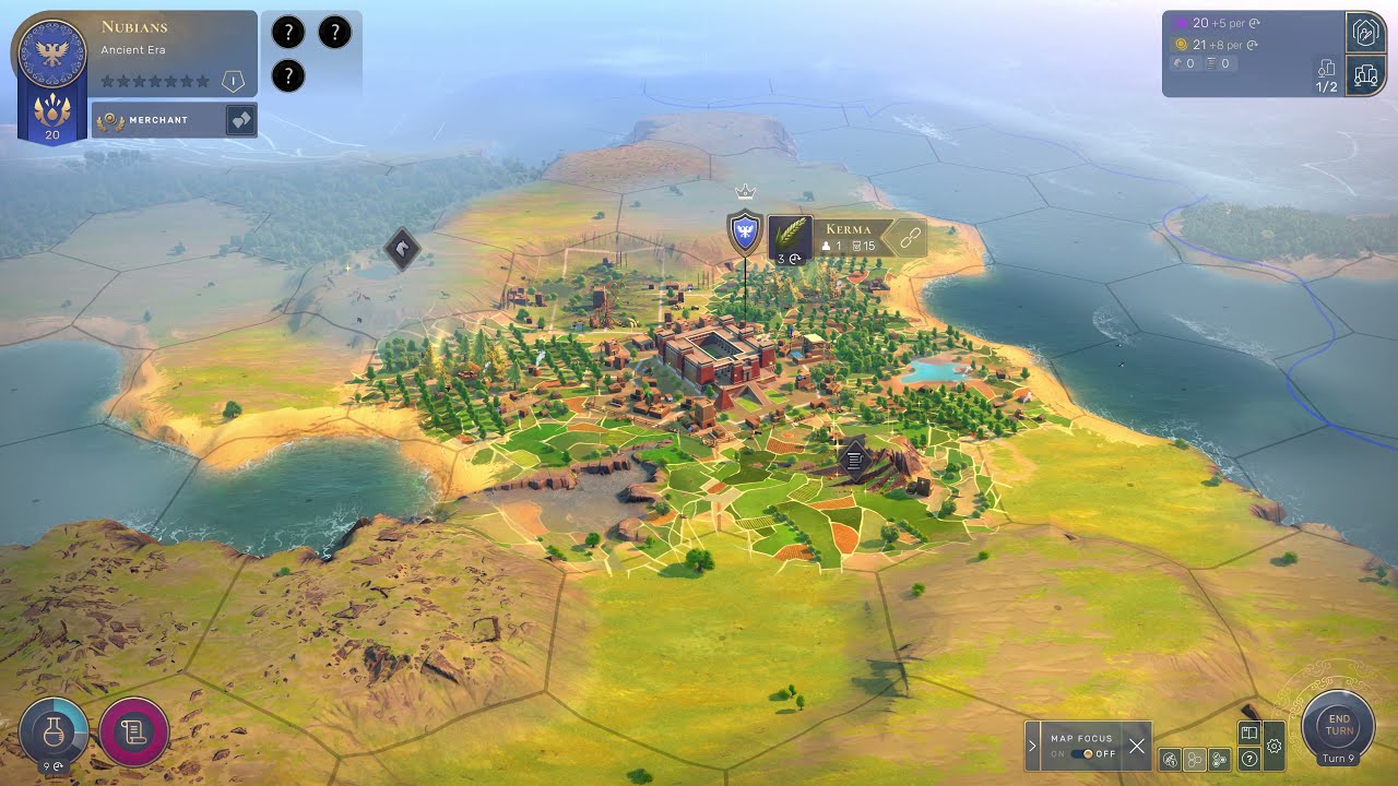 ☣ HUMANKIND #2 🌌 4K60 - NUBIANS - Ancient Era
