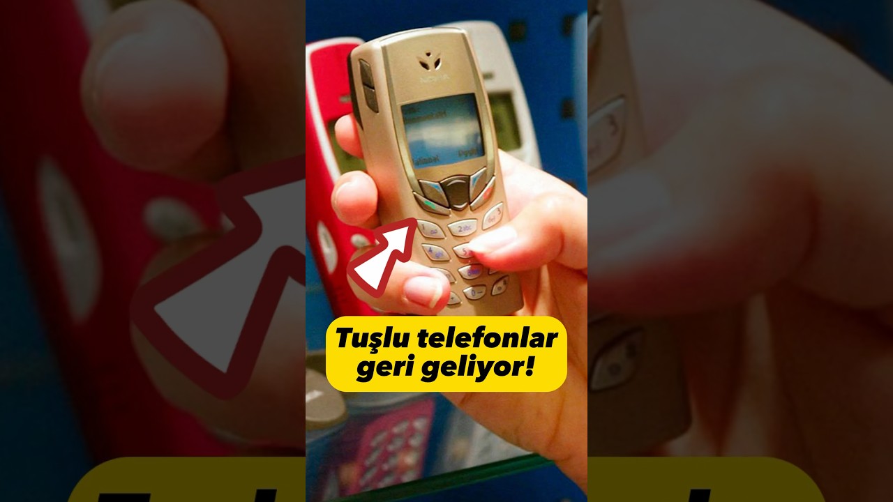 Tuşlu telefon devri geri geliyor!