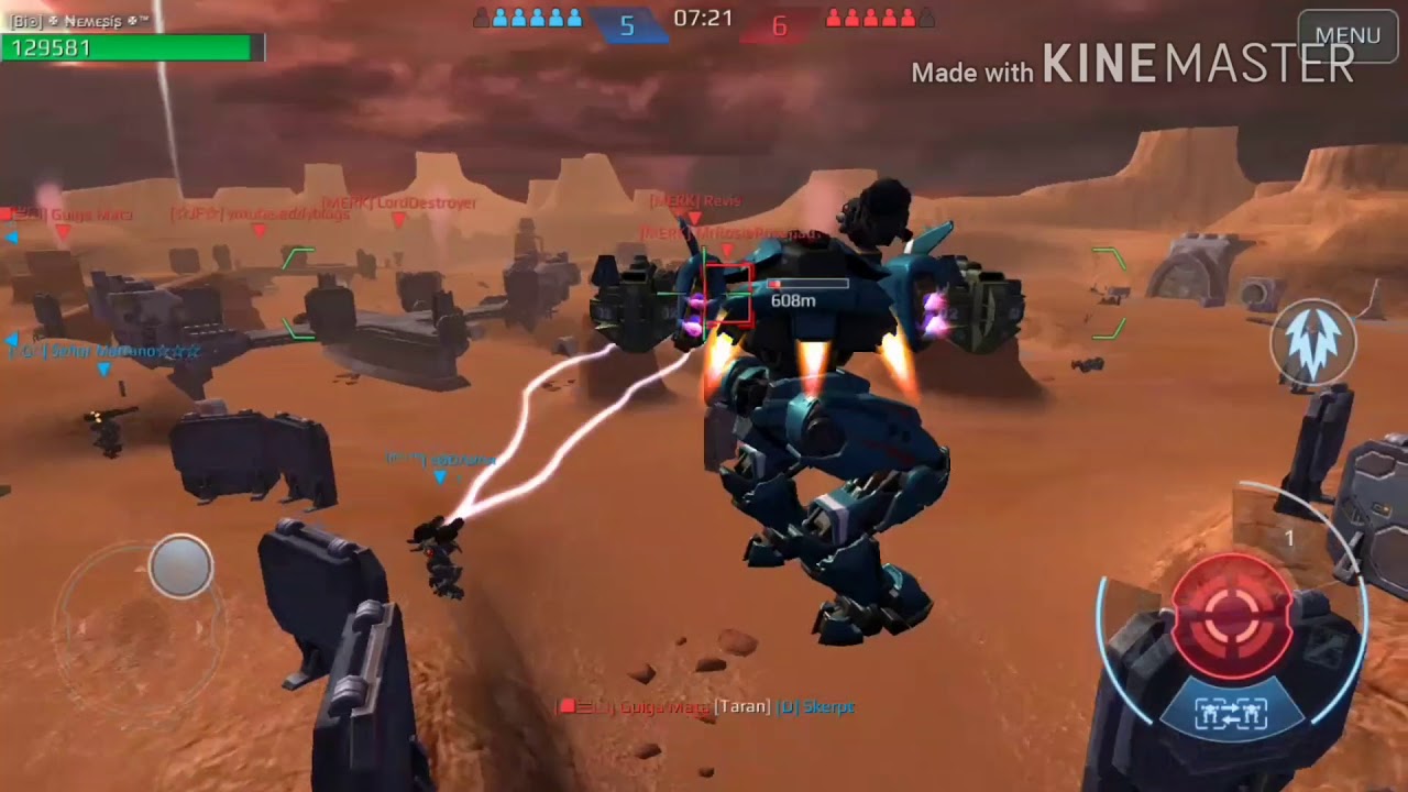War Robots - [Bi๏]✠ ₦єʍєʂ&iacute;ʂ ✠  Hover Bot ( Hydra/spirals ) 