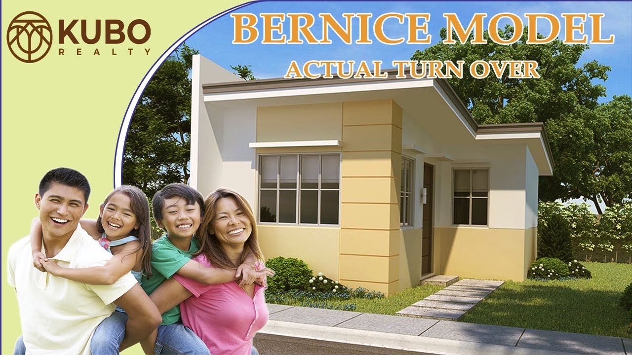 Bernice Model House of Futura Homes by FilInvest Actual Turnover Video
