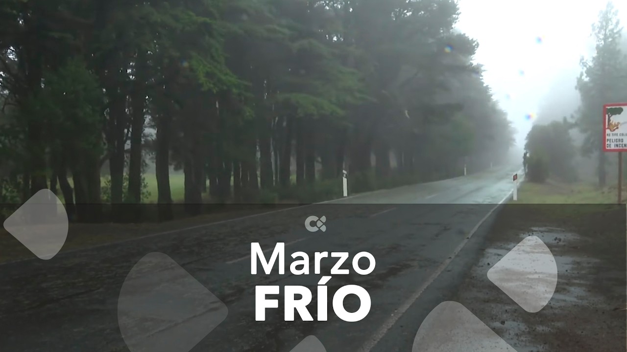 Este marzo está teniendo temperaturas más frías de lo normal en Canarias