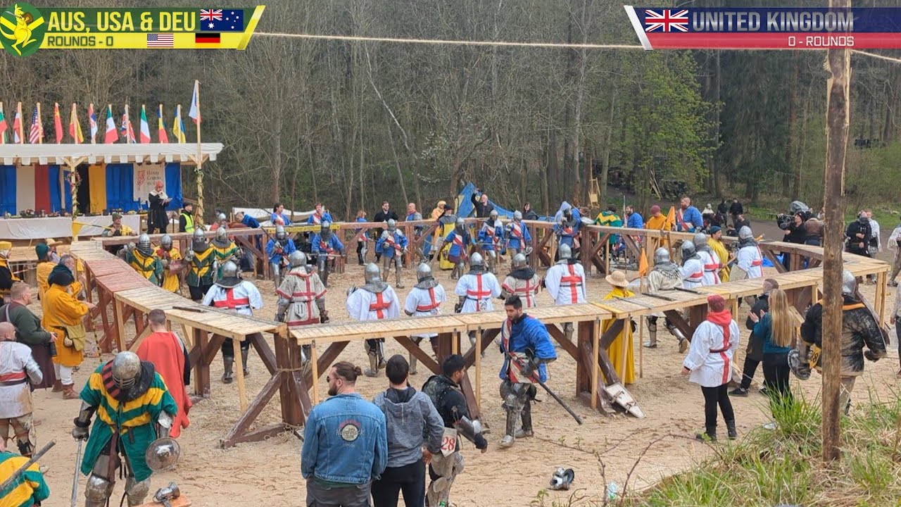 Womens Mass Battle - 12v12, Buhurt League World Cup 2023 - Prague, Czechia 29/4/2023