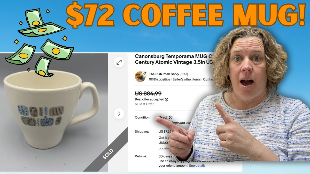 $72 For a Coffee Mug?!? What Sold on eBay and Poshmark in October 2025