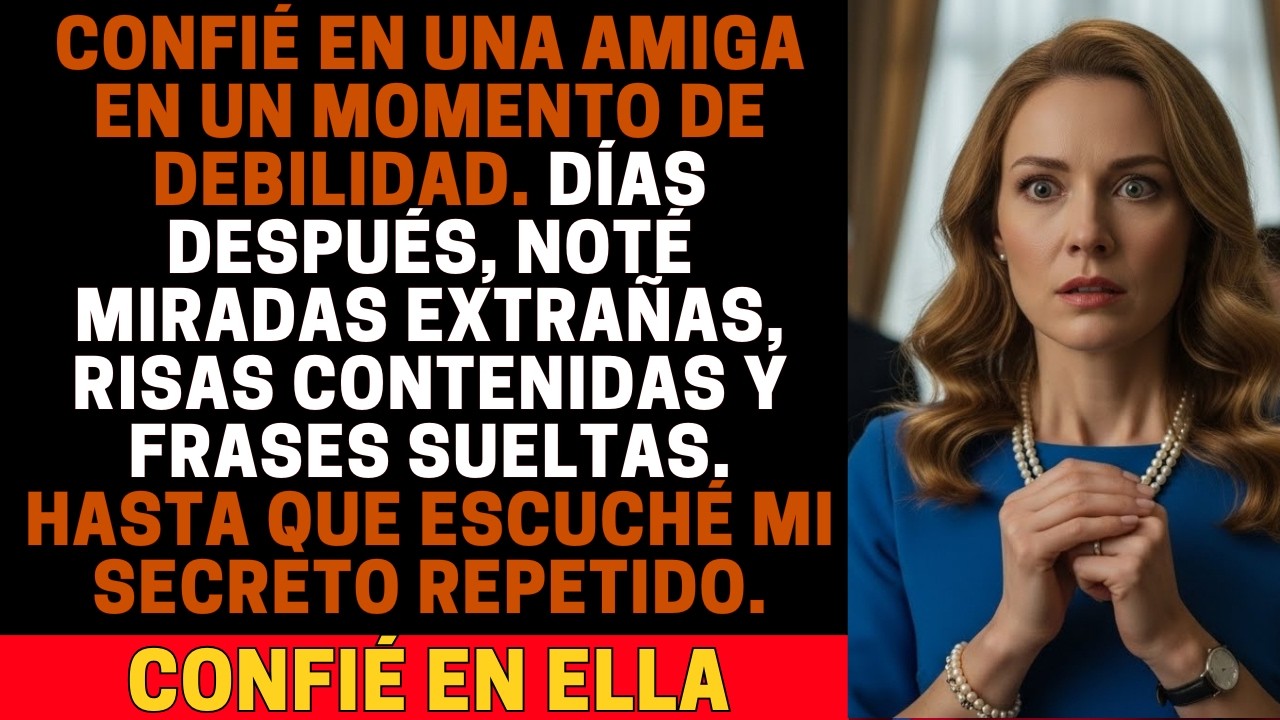 ESCUCHÉ MI MAYOR SECRETO EN BOCA DE UN EXTRAÑO — Y TODO CAMBIÓ