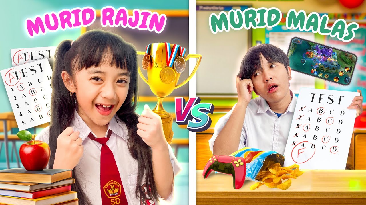 MURID RAJIN VS MURID MALAS SEKOLAH 🥰 SAMANTHA DITUNJUK JADI PERWAKILAN SEKOLAH