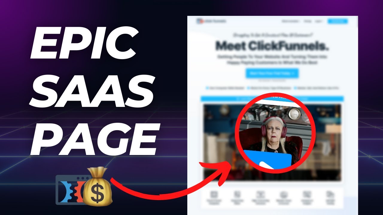 Inside ClickFunnel&rsquo;s Money Making SAAS Landing Page ($100M ARR)