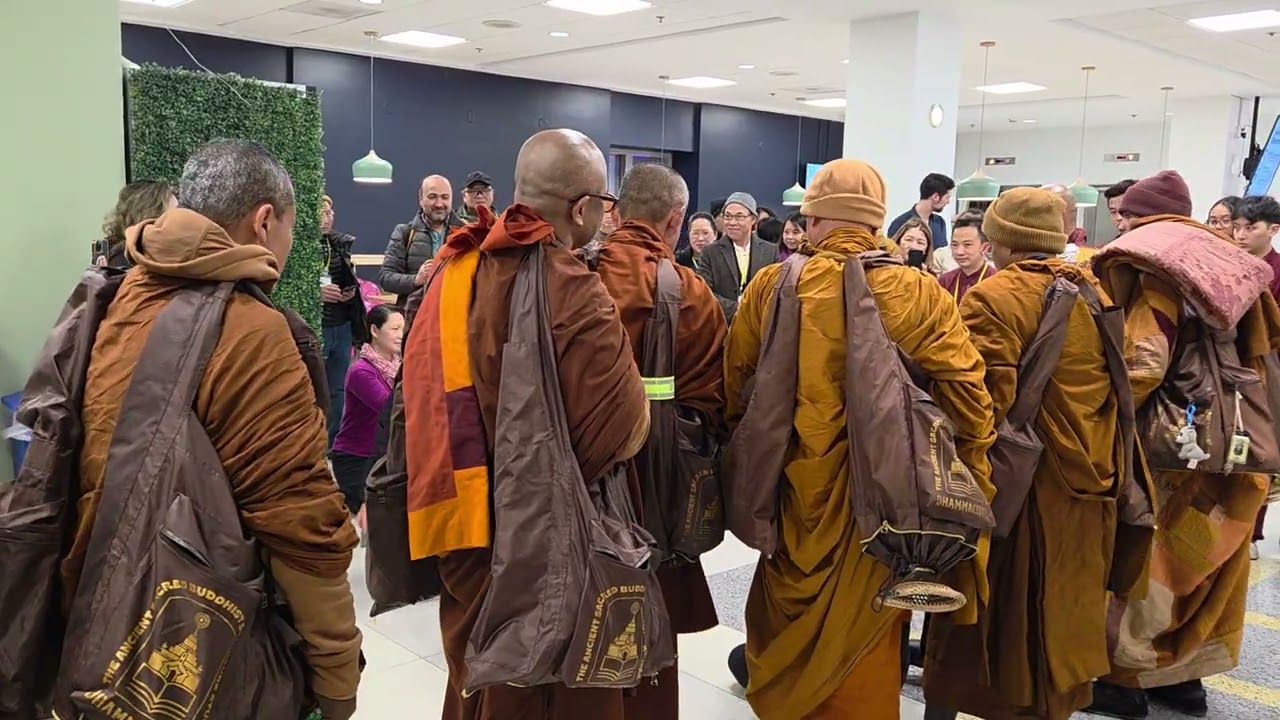 Feb 10, 2026: Walk For Peace in the World by Buddhist Monks arrived at George Washington University