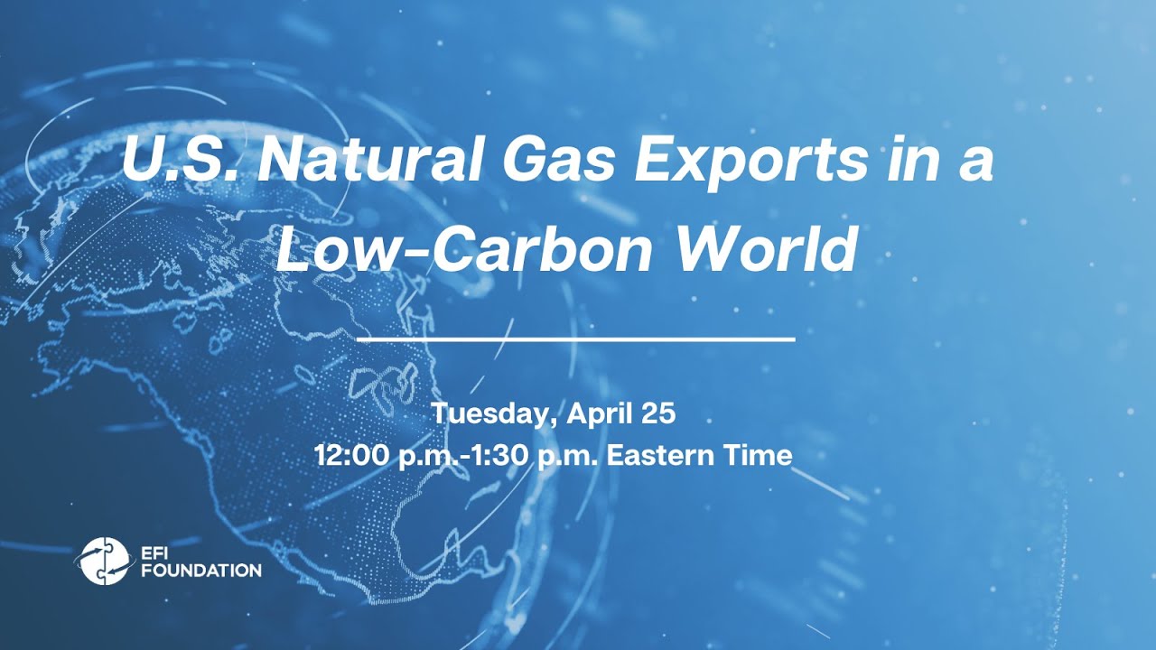 U.S. Natural Gas Exports in a Low-Carbon World