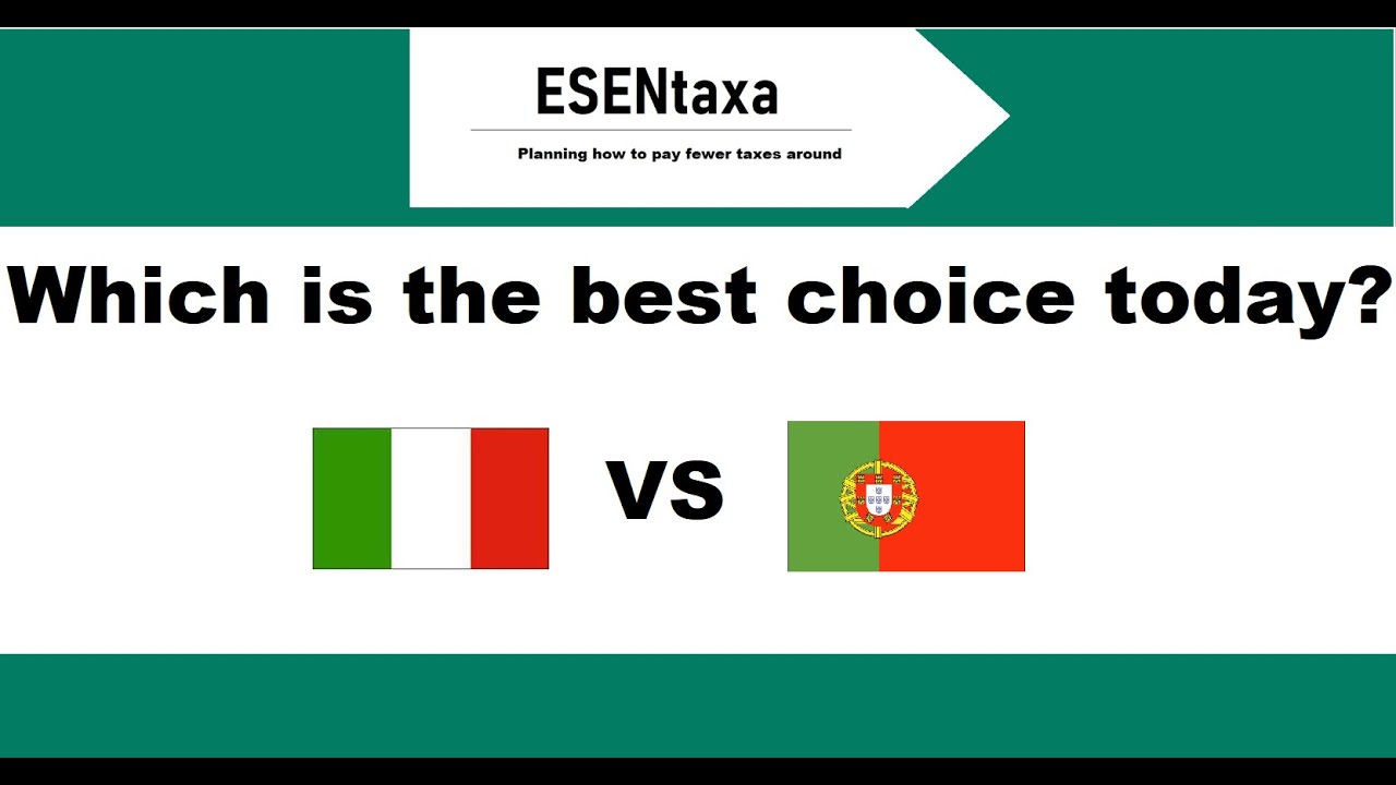 Retire in Italy vs Portugal | Italian pension at 7% tax rate