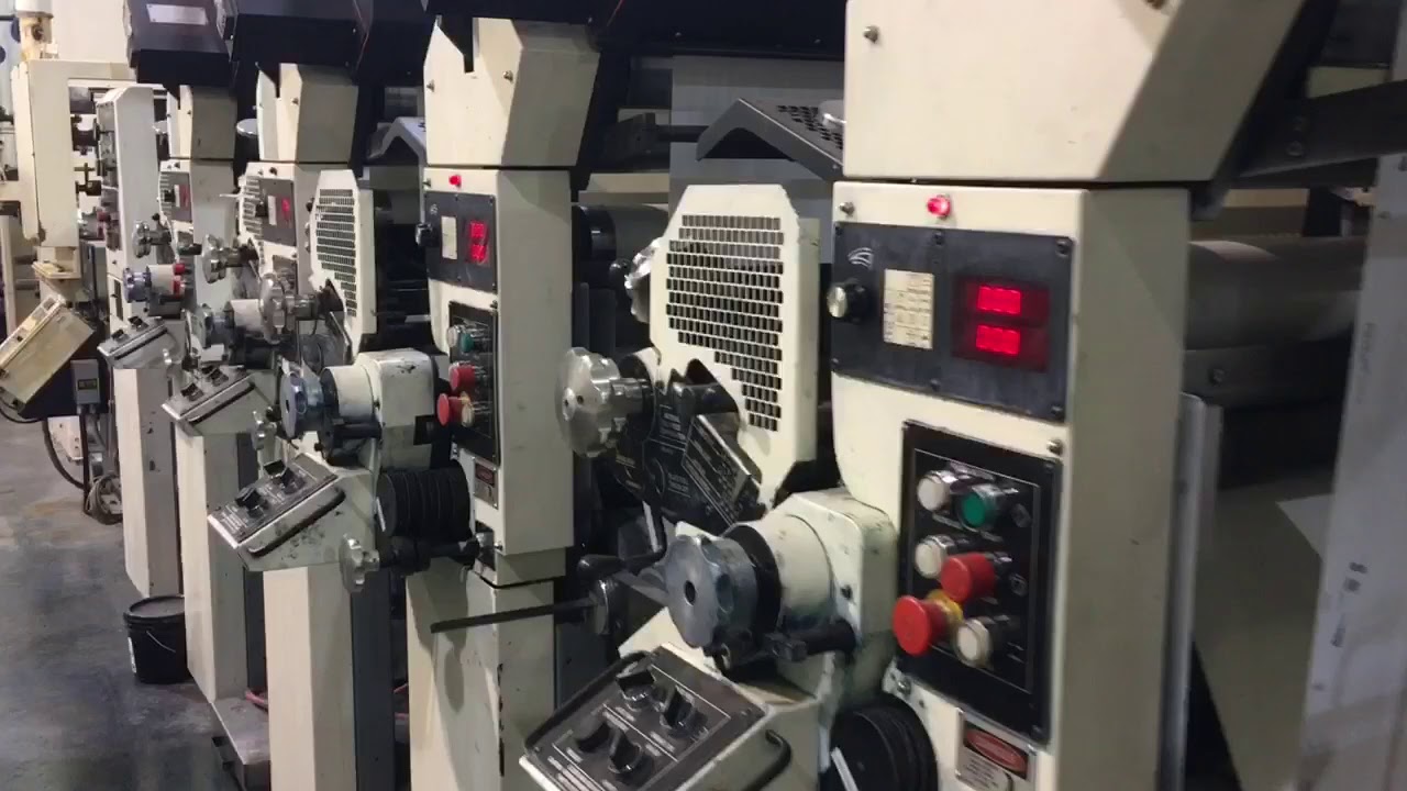 2000 Comco Commander 13” Flexo Web Press