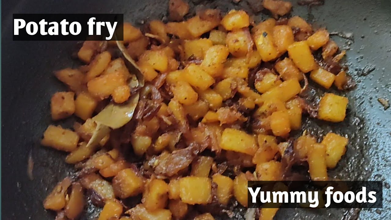 Potato fry | Side dish for curd rice | Easy and quick Lunch box recipe
