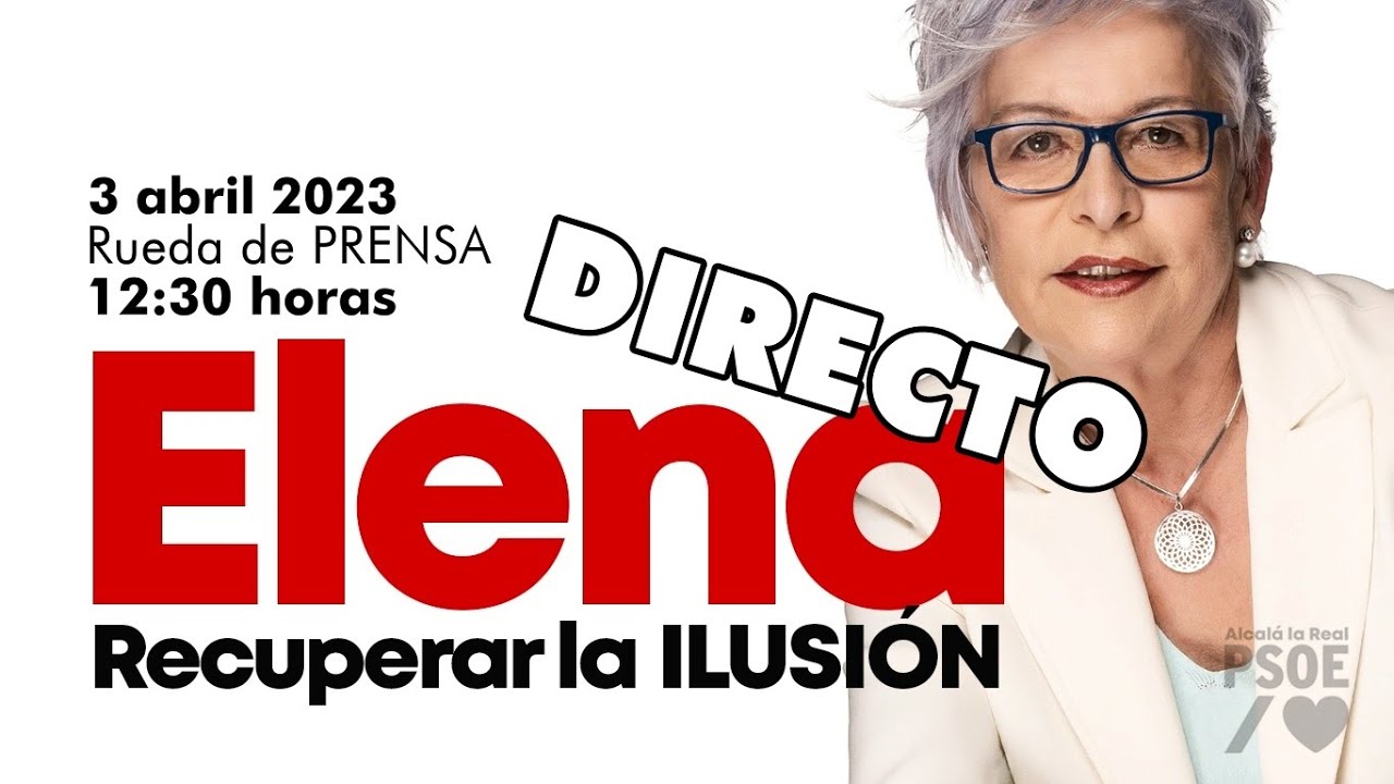 Rueda prensa PSOE Alcalá la Real 3 abril 2023