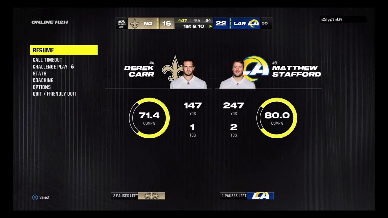 Madden 25 Playnow online Gameplay