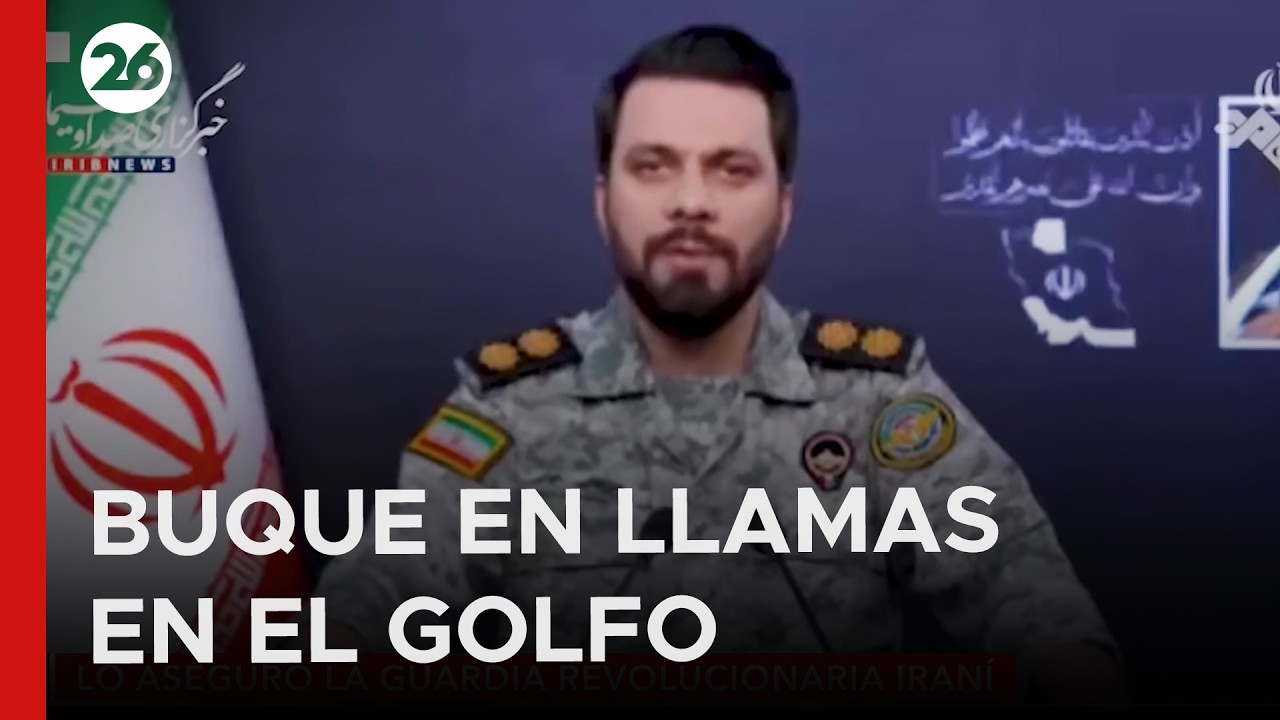 🚨 ATAQUE EN EL GOLFO | Irán asegura haber incendiado un petrolero de EE.UU.