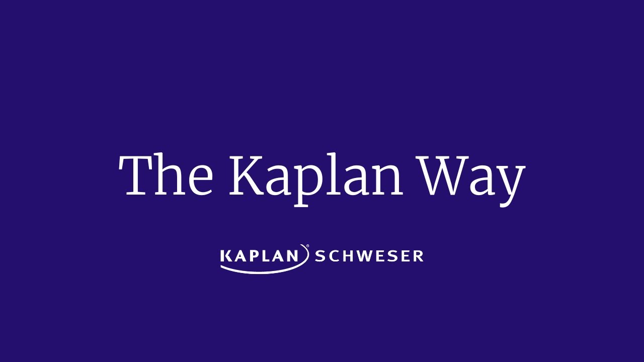 The Kaplan Way