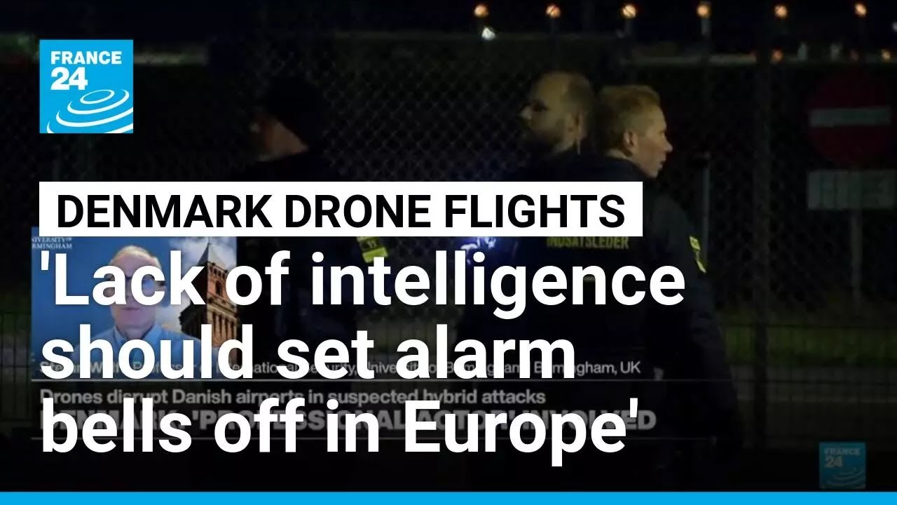 Lack of intelligence on new drone flights in Denmark 'disconcerting', expert says &bull; FRANCE 24