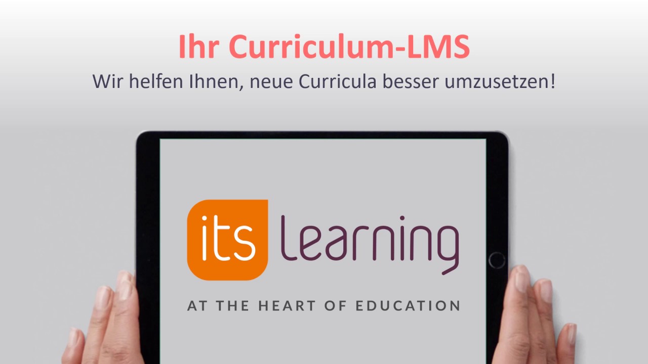 Das Curriculum LMS itslearning - Dynamisches Curriculum