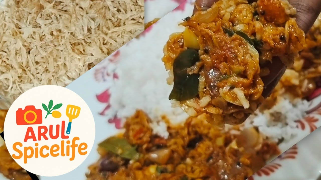 Chenna kunni karuvadu thokku |video|food  |Arul Spicelife |chennakunni