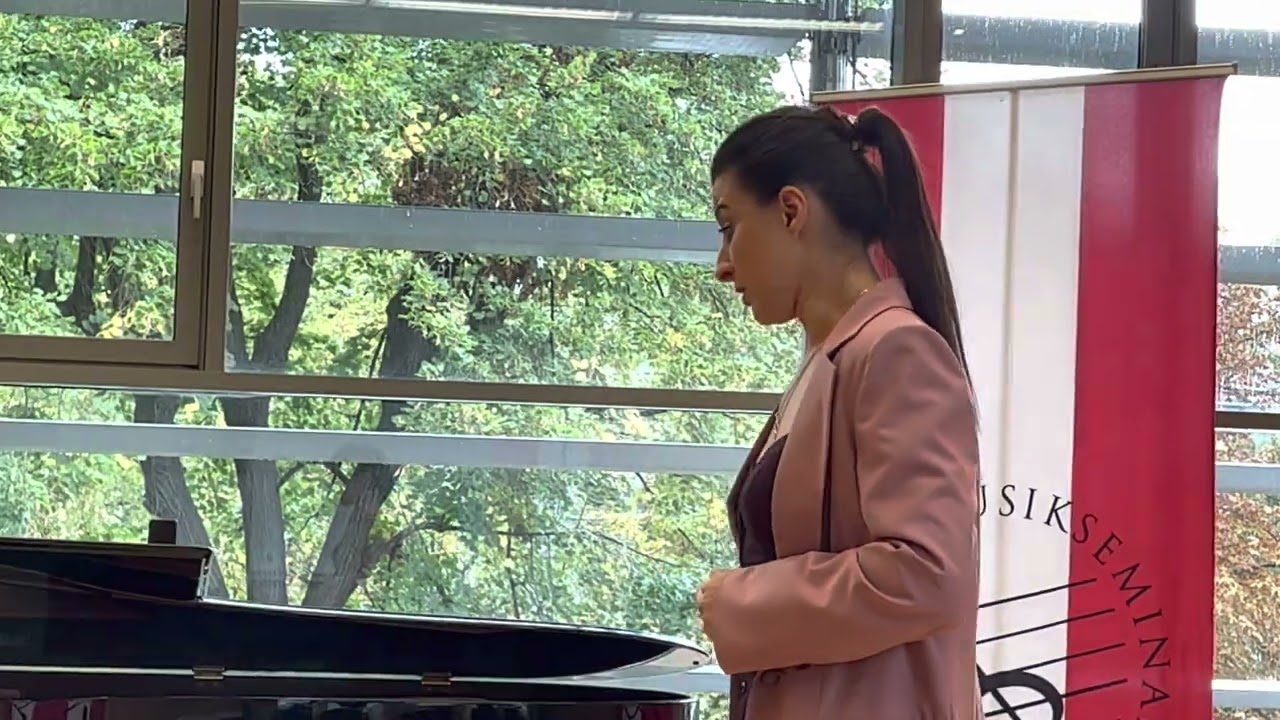 Aria by Cherubino  Non so piu  from opera    Le nozze di Figaro W.A.Mozart, Margharyta Bilokiz