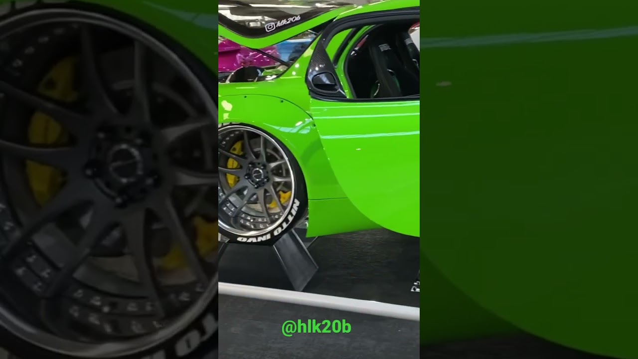 1000whp 3 Rotor Rocket Bunny Mazda RX-7 @hlk20b