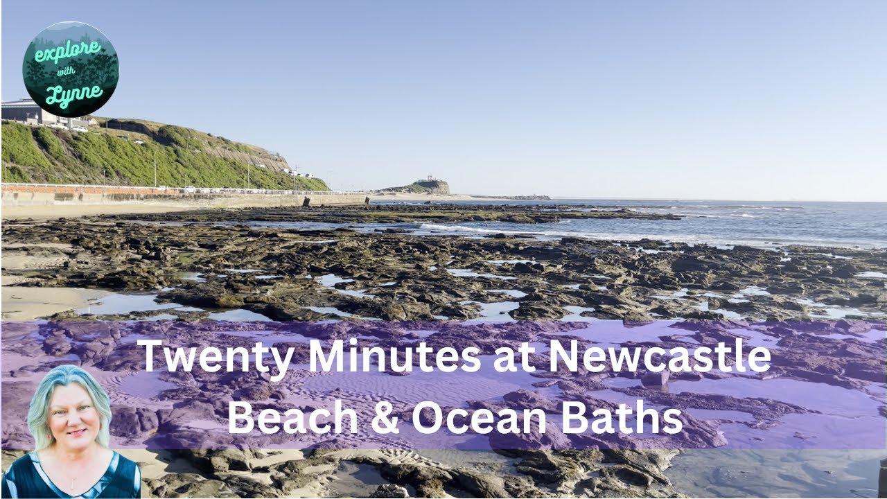 Join Me for Twenty Odd Minutes at Newcastle Beach & Ocean Baths - No Commentary, Just Soothing Sound