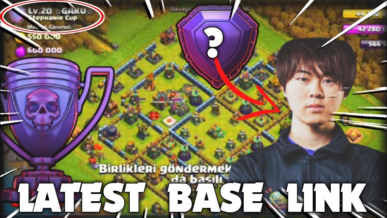 New TH14 Legend Base of Gaku With Link || Anti Spam & Blizzard Base || TH14 Cancer Legend Base | Coc