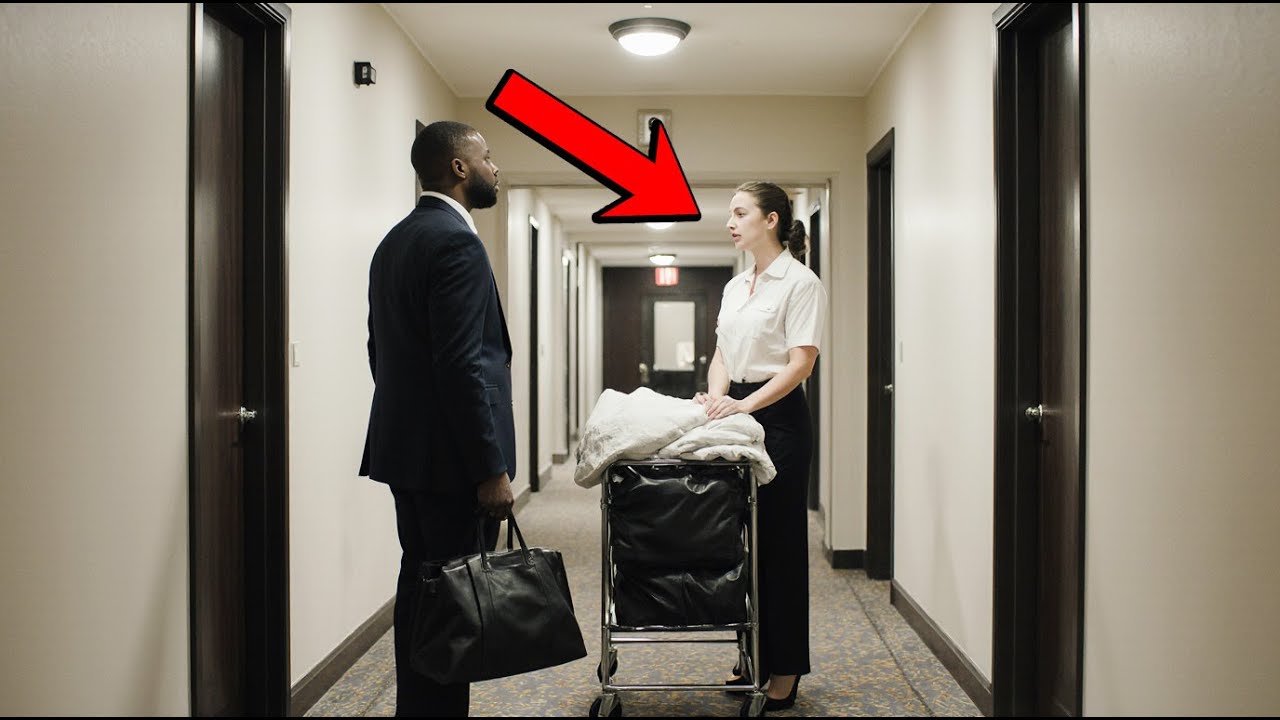 Hotel Housekeeping Took the Bag — Until the Hallway Camera Showed the Cart