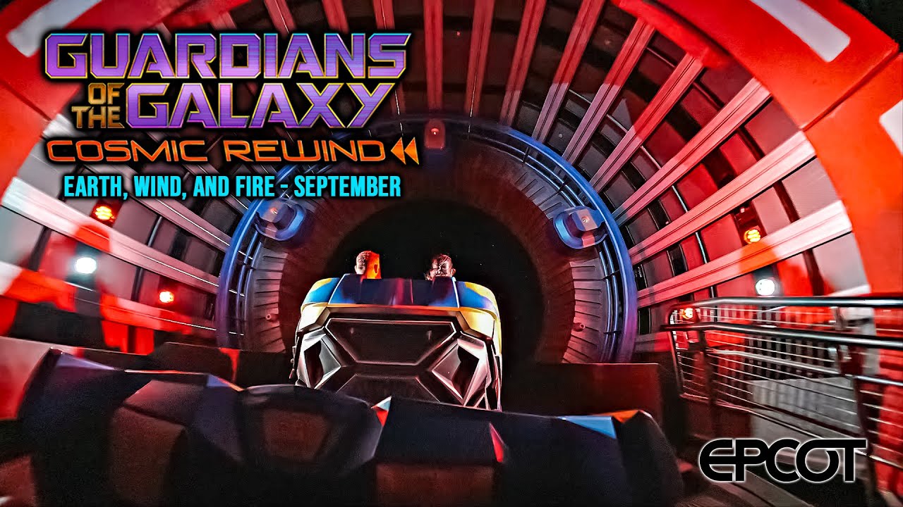 Guardians of the Galaxy Cosmic Rewind Extreme Low Light 4K POV Just the Ride EPCOT 2025 06 30