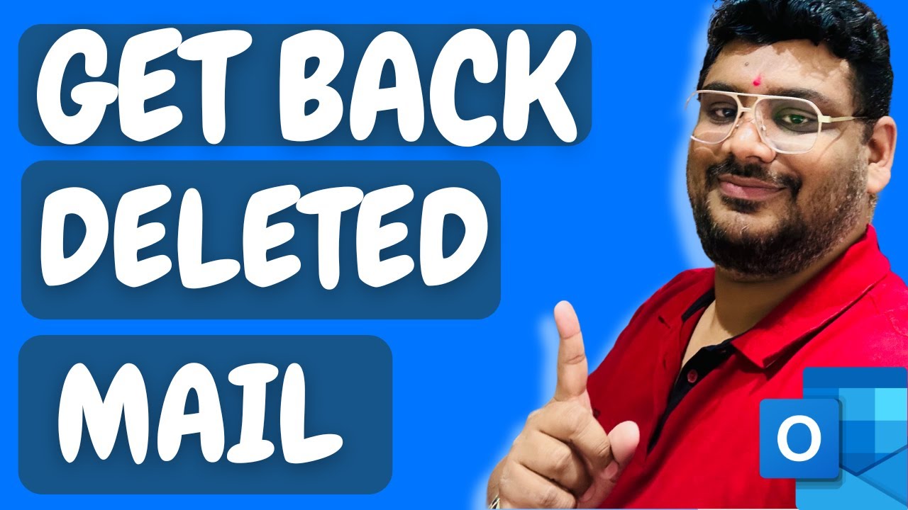 Как восстановить удаленную почту в Outlook?