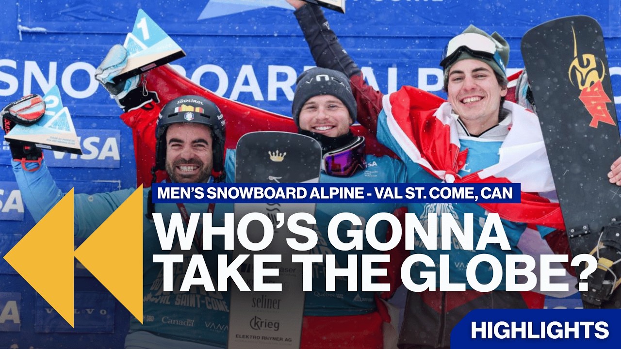 The final PGS weekend of the season in Canada decides | Highlights | FIS Snowboard