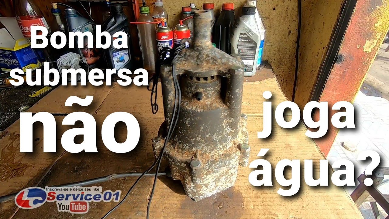 #submersa #Bombasubmersa #Bombasapo  Bomba submersa não quer jogar água
