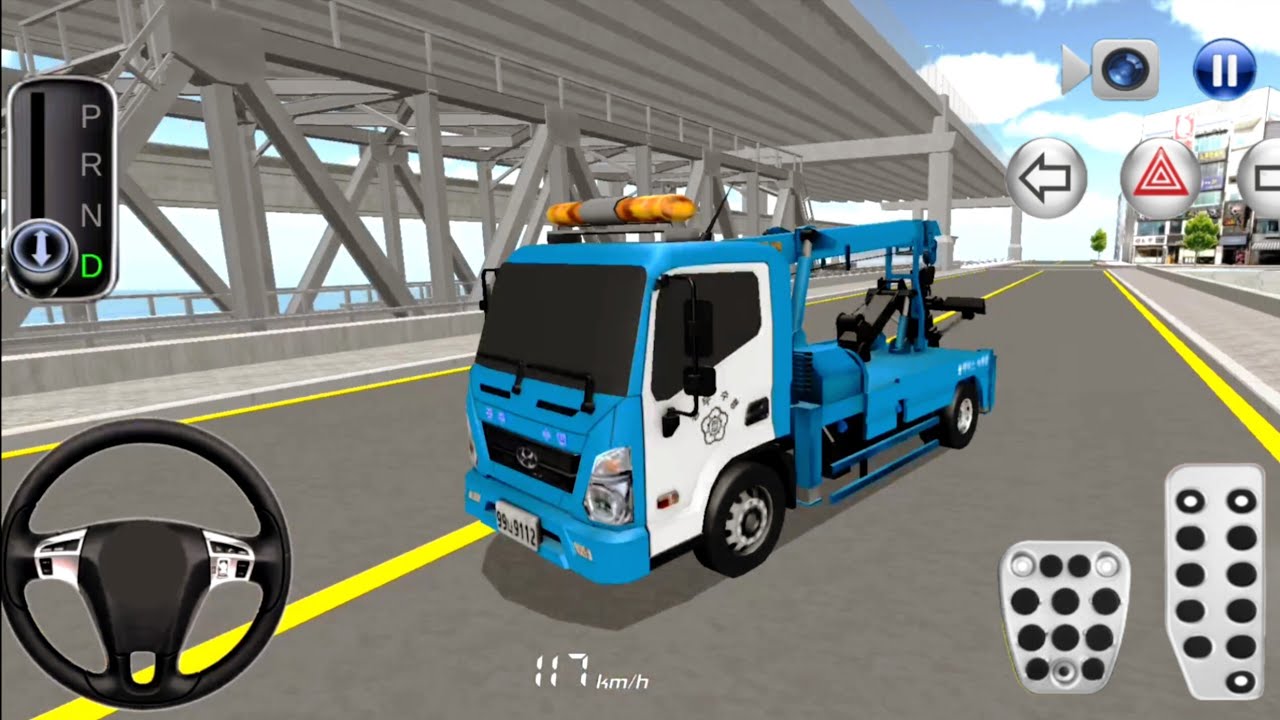 Tow Truck Driving Spacial 🛻💥|| 3D Driving Class Gameplay Video #gameplay #games