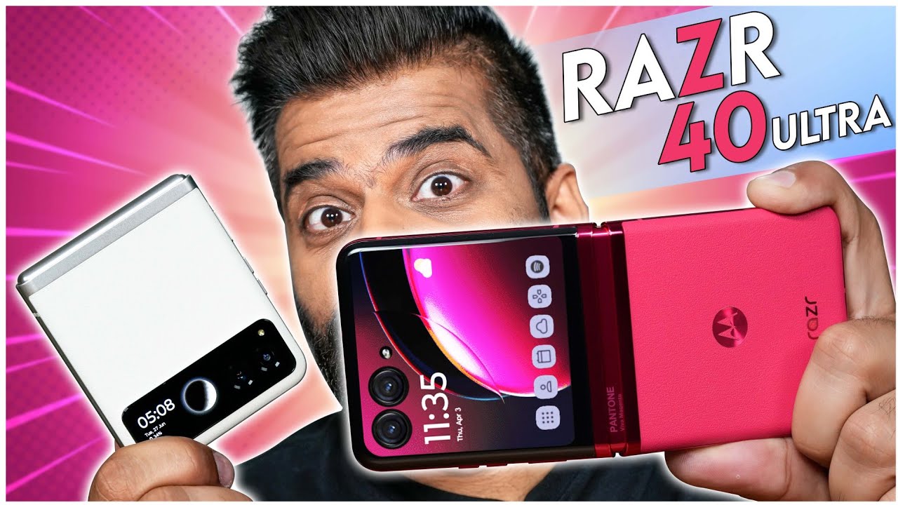 Moto Razr 40 Ultra Unboxing & First Look - The Ultimate FLIP Phone🔥🔥🔥