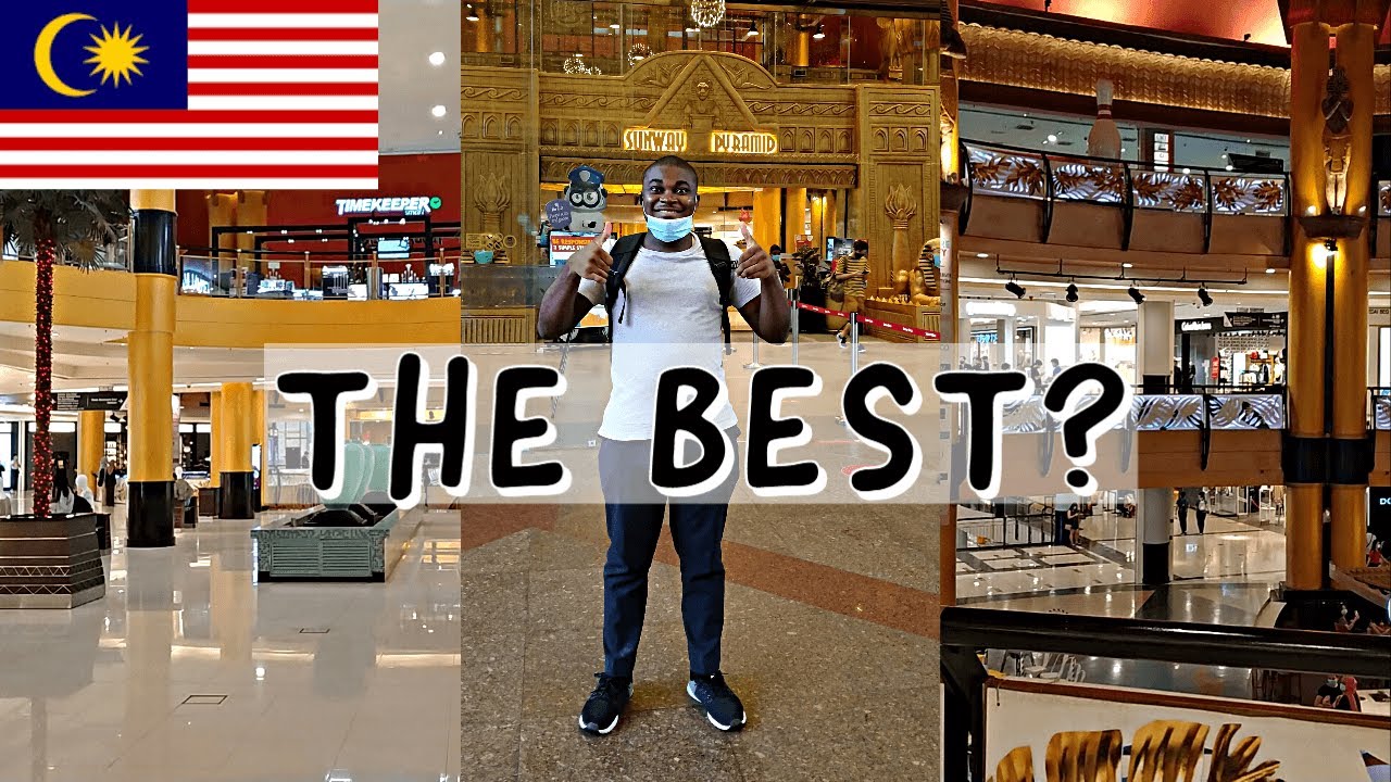 LOCKDOWN: Malaysia's Best Shopping Centre? Sunway Pyramid, Vlog Malaysia, Malls | Explore With Bolu