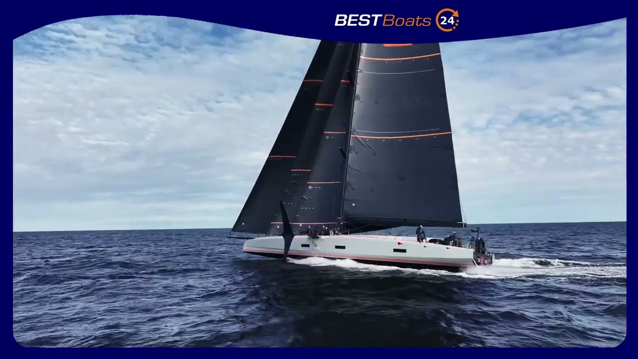 Baltic 111 glidin' on the sea