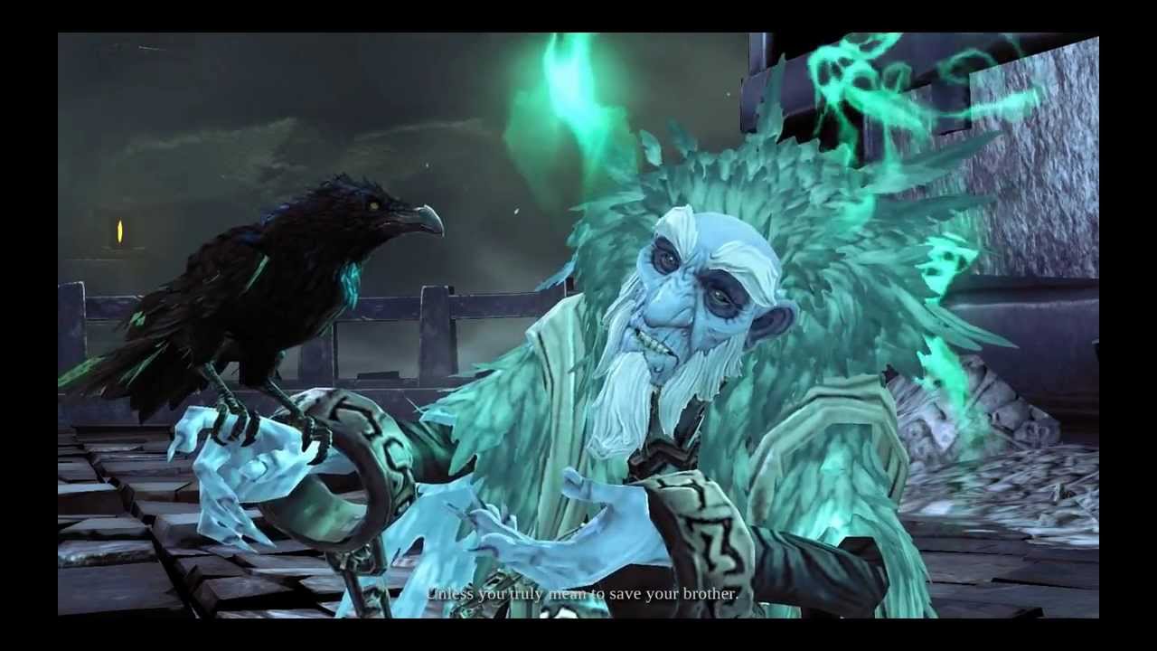 Darksiders 2 Story Cutscene - The Three Lords and the City of the Dead