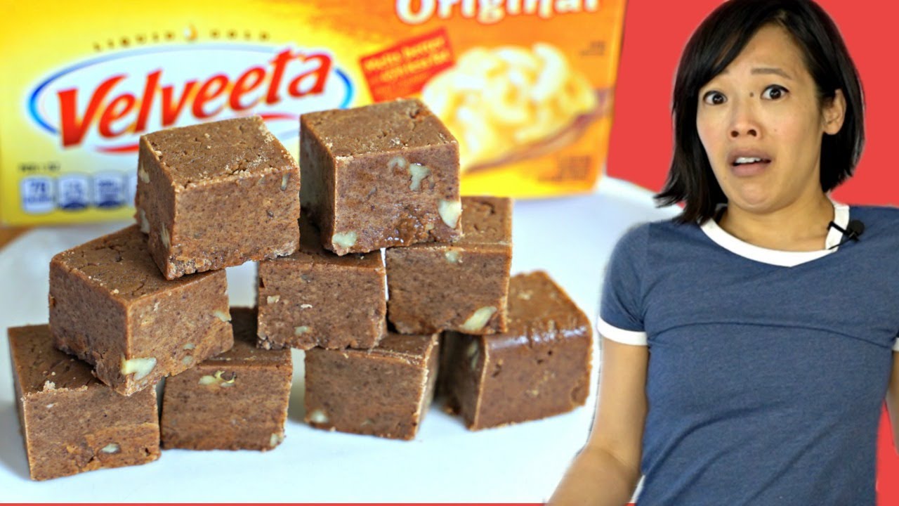 Velveeta Fudge -- Will It Taste Like CHEESE? | Retro Recipe Test