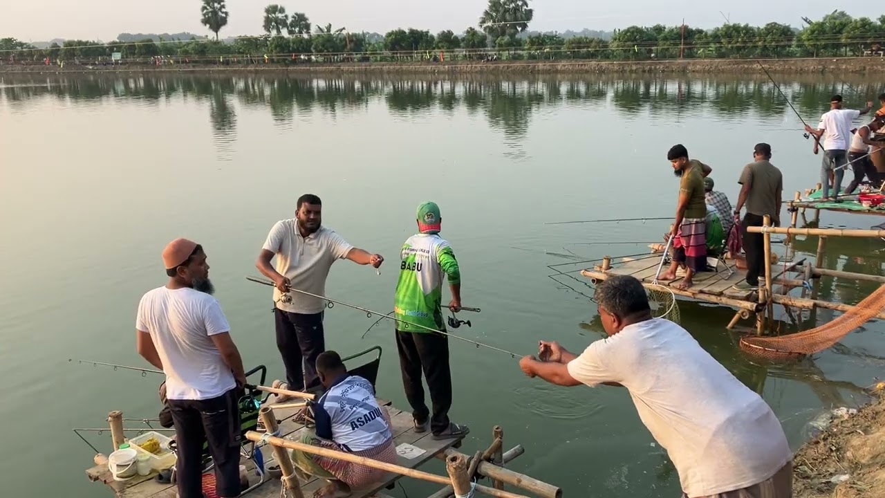 Nice fishing ground 🎣 Thousands of anglers enjoy fish catching moments 😍
